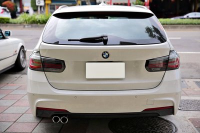 【樂駒】BMW F31 Touring 升級 原廠 LCI LED BlackLine 燻黑 尾燈組 改裝 套件