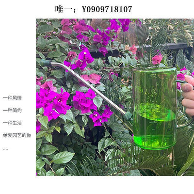 澆花壺新疆長嘴澆水壺不銹鋼家用養花水壺綠植淋花壺澆花灑噴壺大號花灑壺