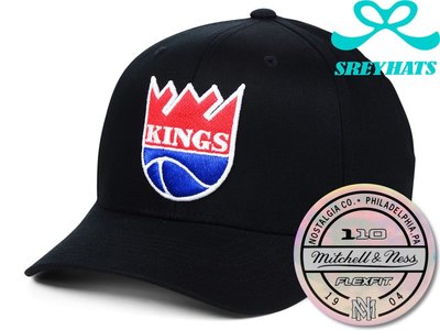 [SREY帽屋]預購＊Mitchell&Ness NBA HWC 沙加緬度國王 復古隊徽LOGO 棒球帽 老帽 美國進口