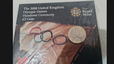銀幣英國2008年北京奧運會2鎊卡冊1期貨