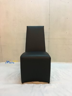 【挑椅子】白色鱷魚皮紋餐椅 黑皮透氣皮面沙發椅 商業空間 餐椅 (復刻版) CF-004