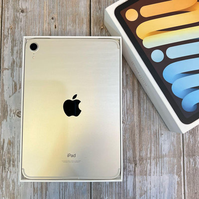 ［Apple］福利 iPad Mini6 256g wifi 星光色 2024/9/17