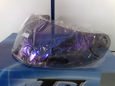 【二輪極速】M2R F-2C F2C F3 原廠正品 全罩式安全帽 專用鏡片 電鍍鏡片 電鍍藍