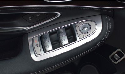 BENZ  W205 C 車窗 窗戶 按鍵 裝飾面板 電動窗 按鍵裝飾 車窗面板蓋 C200 C250 C300 C63