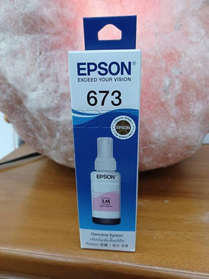 ☆呈運☆盒裝EPSON T6736 T673600 T673 原廠淡紅色墨水適用:L800/L1800/L805