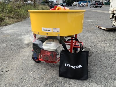 全新Honda引擎式水泥攪拌機GX200/6.5HP(水泥攪拌桶)無需電源/戶外營造及土木適用**Honda台南門市