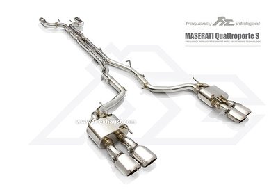 【YGAUTO】FI Maserati Quattroporte S 3.0T 中尾段閥門排氣管 全新升級 底盤