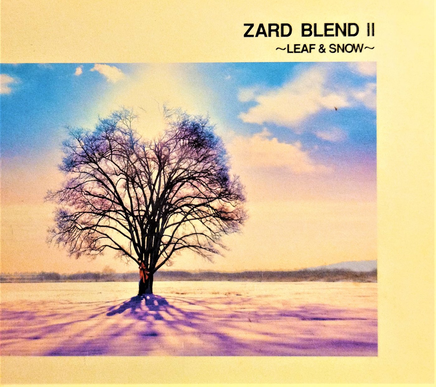 ZARD ~ ZARD BLEND II ～LEAF & SNOW～ 日版已拆近全新, CD盤質佳無刮痕如照片