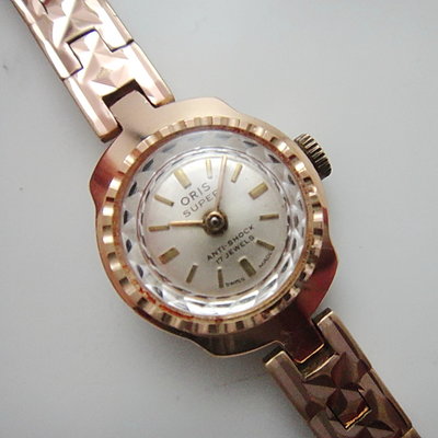 【timekeeper】  60年代瑞士製Oris豪利時17石機械錶/淑女錶(免運)