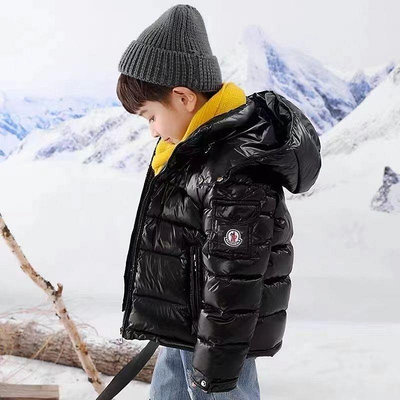Moncler 兒童羽絨外套 保暖大衣 瑪雅款白鴨絨 男女童 連帽外套 繼承禦寒性與耐久性設計