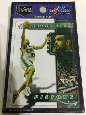 1997-98 Pro Mags Heroes Of  The Locker Room #4 Grant Hill