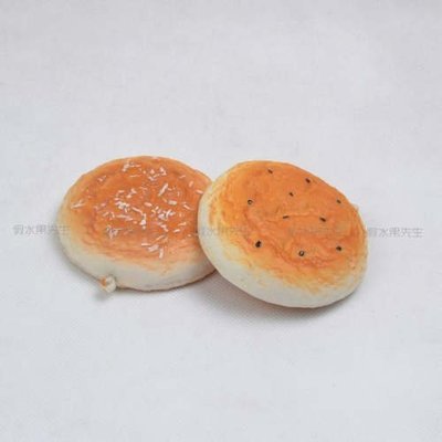[MOLD-D112]高仿真水果假麵包 小吃裝飾品 道具 柔軟手感 仿真燒餅 煎餅
