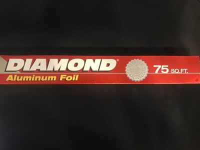 鑽石牌 DlAMOND 鋁箔紙 錫箔紙  75呎（22.8公尺）