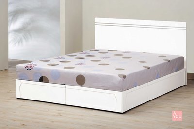艾麗絲5尺床片型雙人床  (大台北免運費)促銷價4800元【阿玉的家2019】