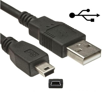 mini usb mini 5p 4芯數據線 傳輸線 行車紀錄器 Mini 車充線 USB充電線