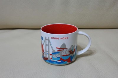 現貨 星巴克 STARBUCKS 新款 香港 HONG KONG 城市馬克杯 YAH款 馬克杯 咖啡杯 收集