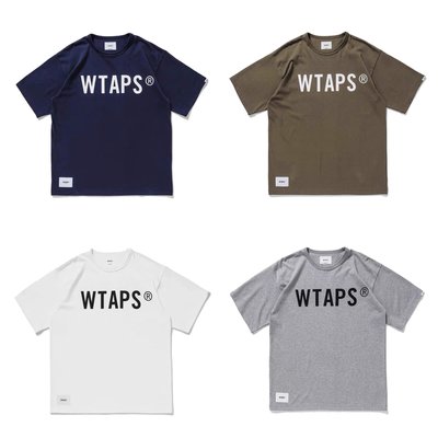 【希望商店】 WTAPS BANNER / SS / COTTON 21SS 雙面 WTVUA  LOGO 短袖T恤