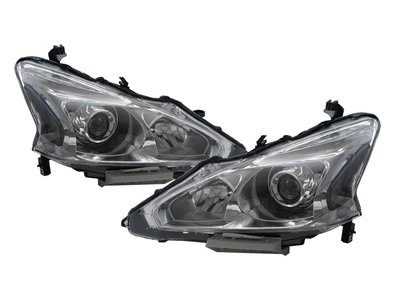 卡嗶車燈 NISSAN 日產 TEANA L33 2013-2015 四門車 魚眼 大燈 電鍍