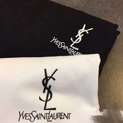 YSL Saint Laurent 聖羅蘭 休閒寬松百搭 短袖T恤 奢華百搭 基礎單品經典品牌設計 男女同款🌸