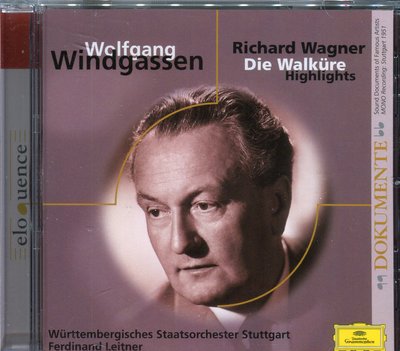 【嘟嘟音樂坊】華格納 Wagner -  Die Walkure Windgassen