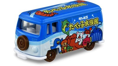 現貨 正版TAKARA TOMY 多美小汽車 Dream TOMICA 動物餅乾-水族館車
