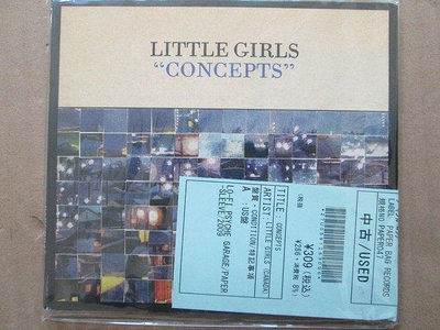 Little Girls – Concepts 歐美新浪潮專輯 雙開版 開封CD