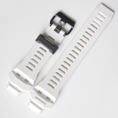 卡西歐G-SHOCK運動手錶帶GBD-H1000/GBD-H1000-1A7白色手錶配件