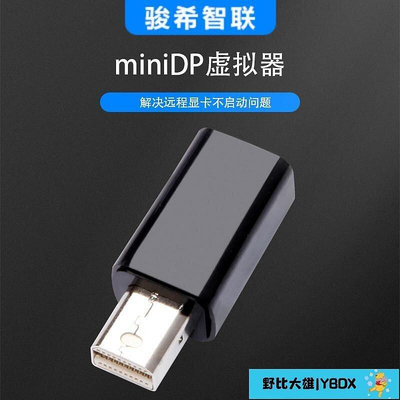 【現貨】miniDP虛擬器假負載顯卡欺騙器筆記本遠程小DP虛擬器顯示器EDID