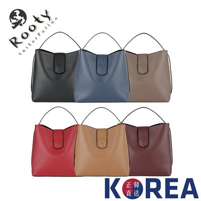 韓國包 ROOTY R490 撞色質感手提側背子母包  正韓手提側背子母包