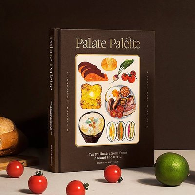 PALATE PALETTE 口味調色板 插圖插畫師的食物繪畫與美食食譜故事多看書/學習