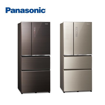 ＊可議價＊Panasonic 國際牌 610L 1級變頻4門電冰箱 NR-D611XGS (曜石棕/翡翠金)