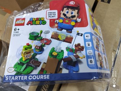 [現貨 公司貨] LEGO 71360+30389 超級瑪利歐冒險主機+ 刺毛怪和蘑菇地形 任天堂