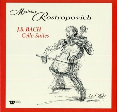 黑膠唱片Mstislav Rostropovich - Bach:The Cello Suites 羅斯托波維奇