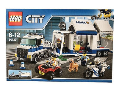 全館免運 樂高 LEGO 60139 城市City警察系列 移動指揮中心 2017 可開發票