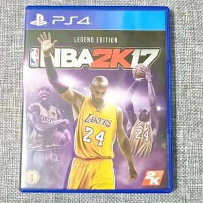 【兩件免運🍀】PS4 NBA 2K17 KOBE 布萊恩 傳奇版封面 美國職業籃球賽  2K17 中文版 可面交 遊戲片