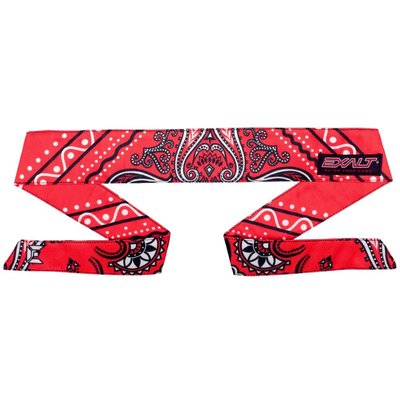 [三角戰略漆彈] EXALT Headbands 運動頭帶 - BANDANA紅花紋 (漆彈,運動頭巾,頭帶)