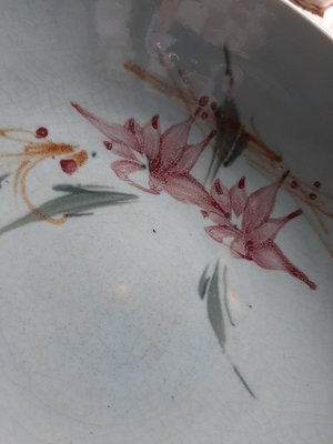 金欣古玩，台灣早期件瓷器碗盤，盤子，碗公拍賣，～0448～