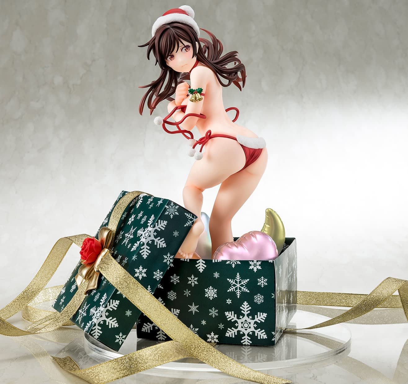 日本正版HAKOIRI MUSUME 出租女友水原千鶴聖誕比基尼完成品 
