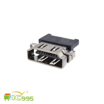 (ic995) USB 2.0 插座 HDMI-1 單層 90度 母座 接頭 接口 主板維修 全新品壹包1入 #1005