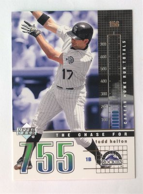 [MLB]2002 Upper Deck The Chase 755 Todd Helton #C7 特卡