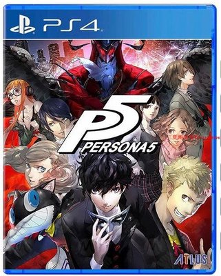全新正版原裝PS4游戲光盤 女神異聞錄5 Persona 5 中文 國水通用『三夏潮玩客』