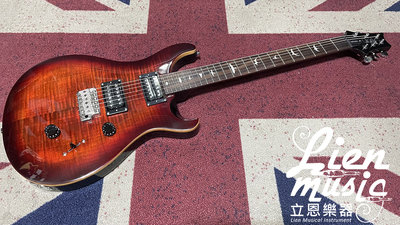 『立恩樂器』分期0利率 / PRS SE Custom 24 電吉他 紅色虎紋 印尼製 CU4FR 含原廠高級袋