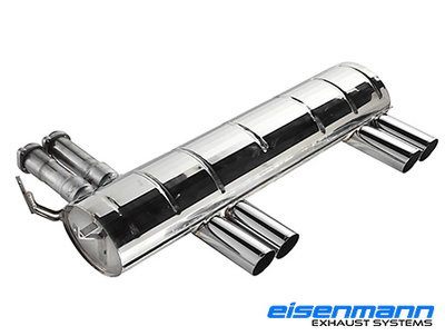 【樂駒】Eisenmann BMW E46 M3 S54 尾段 排氣管 雙邊 四出 83mm 排氣 系統