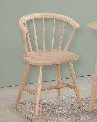 【萊夫家居】JF-470-3：洗白色實木餐椅【台中家具】書桌椅 洽談椅 造型椅 椅子 實木椅 北歐風餐椅 設計款餐椅