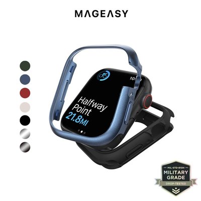 Apple Watch 保護殼 MAGEASY Apple Watch 8/7/Ultra Odyssey 金屬保護殼 SwitchEasy