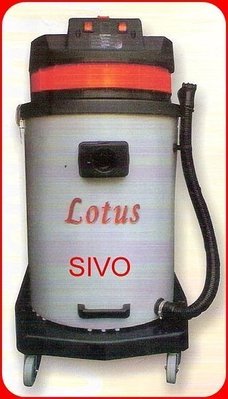 義大利Lotus品牌 JC-70 70公升吸塵機 工業用吸塵器 雙馬達、耐酸鹼、超大容量 ~ 體店面經營~