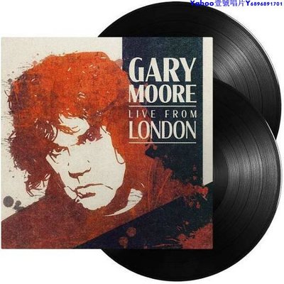 訂貨布魯斯吉他大師GARY MOORE Live from London黑膠唱片2LP～Yahoo壹號唱片