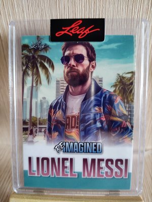 2023 Leaf Reimagined Lionel Messi 梅西 邁阿密國際 球員卡