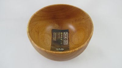 【御風小舖】原木飯碗  湯碗 和風碗 木頭碗 原木碗 隔熱碗 露營餐具 (15cm大)~品木屋