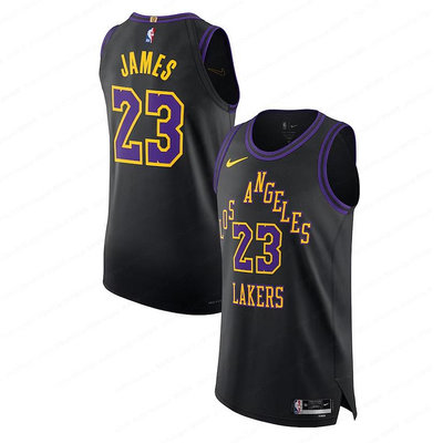 【現貨優惠】Nike LeBron James 湖人 Lakers 2023/24 City 城市版 球員版 球衣
